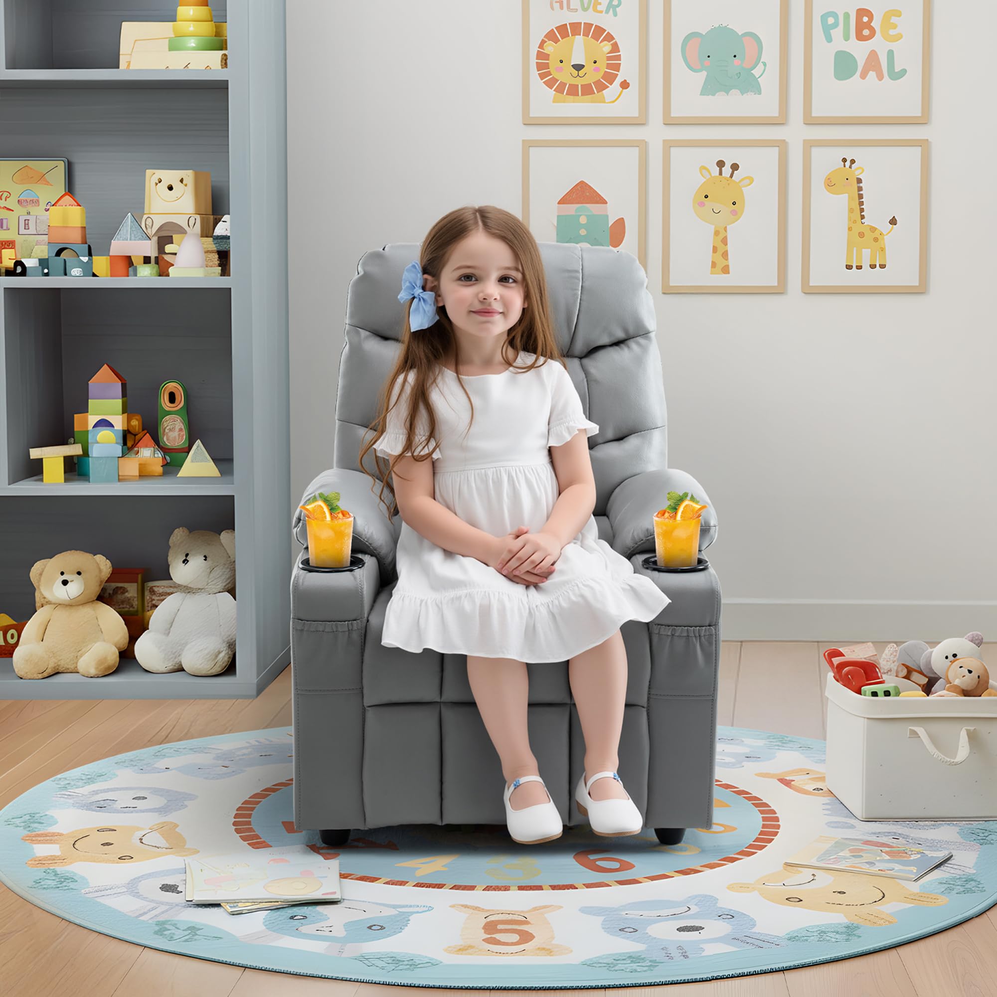 Amazon.co.jp: SNUGWAY ドーナツ 大型 キッズ リクライニングチェア